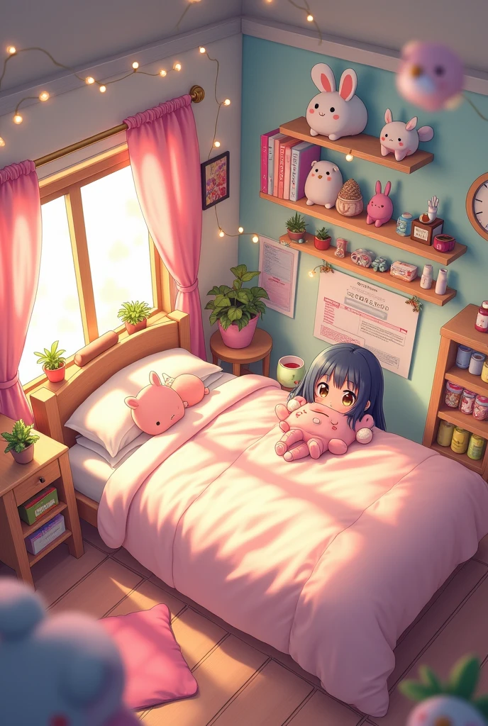 Anime bedroom cute