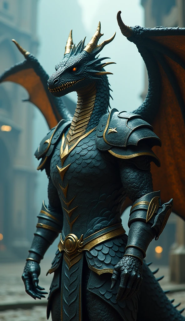 an armored dragon poses for a photo, cinematic plan, Fujifilm XT3, Canon R5, Fujicolor Fujichrome Velvia 100
