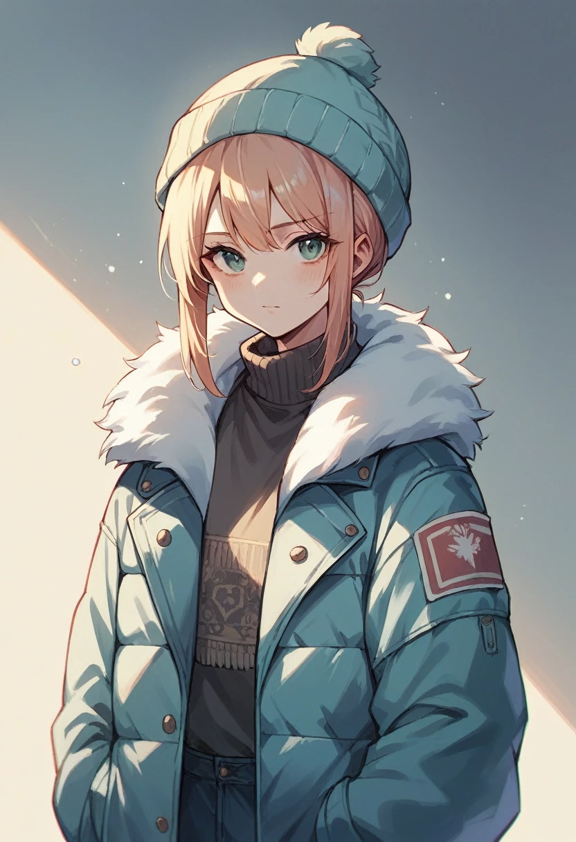 woman winter jacket