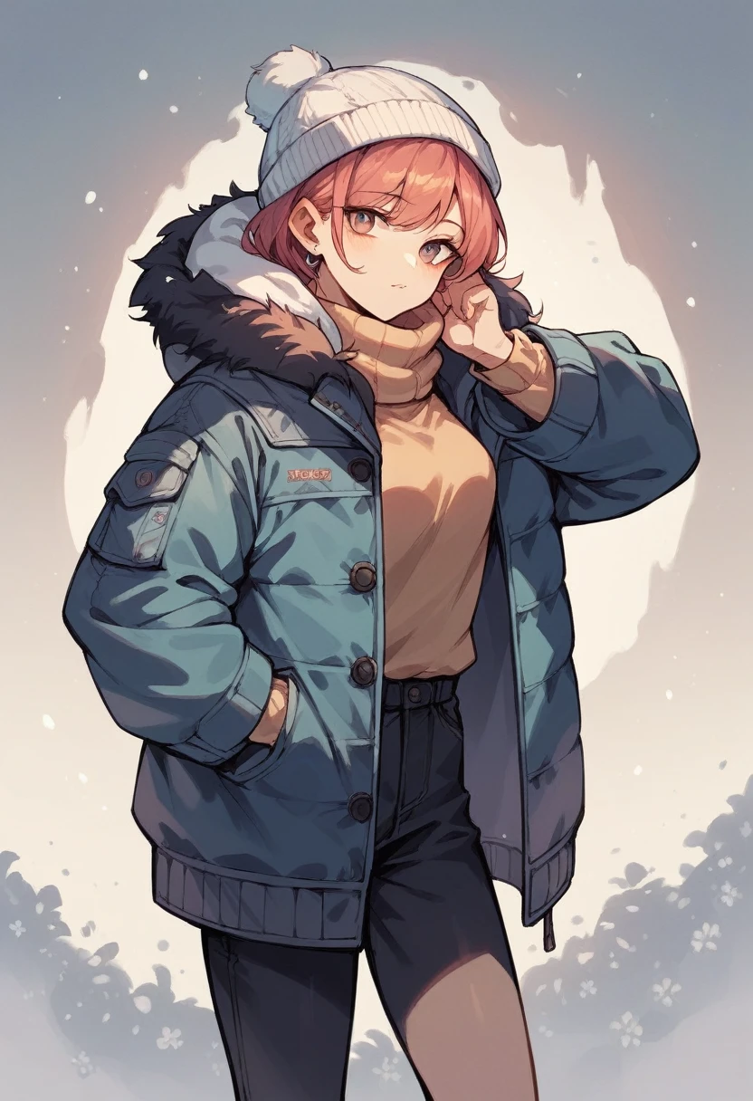 woman winter jacket