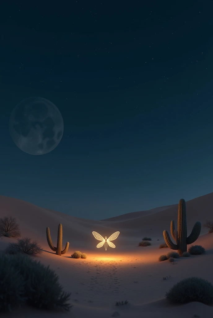 firefly in the desert