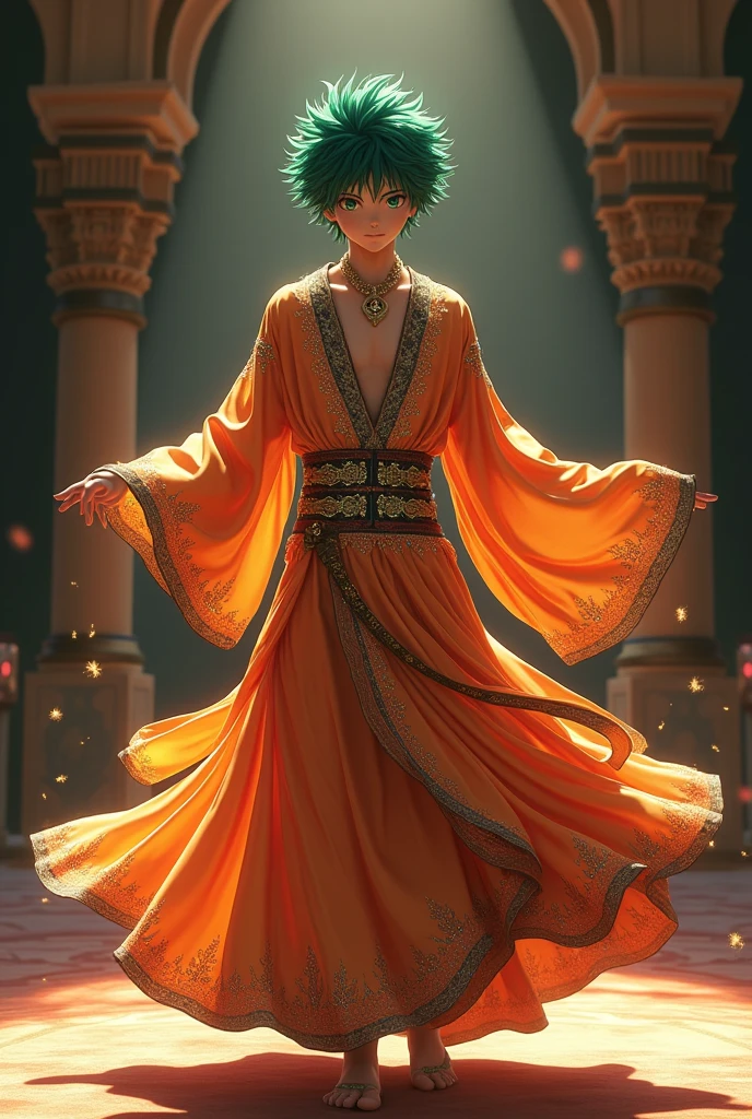 Isuku midoriya from bolu no hero women&#39;s arabic poli dance clothing dress 