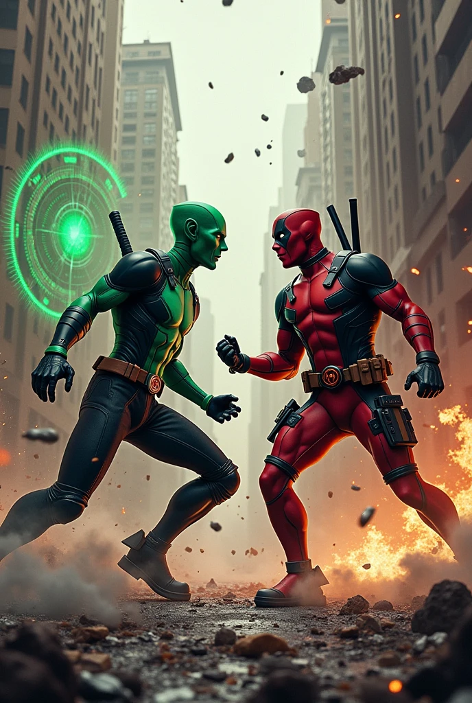 Ben 10 vs deadpool