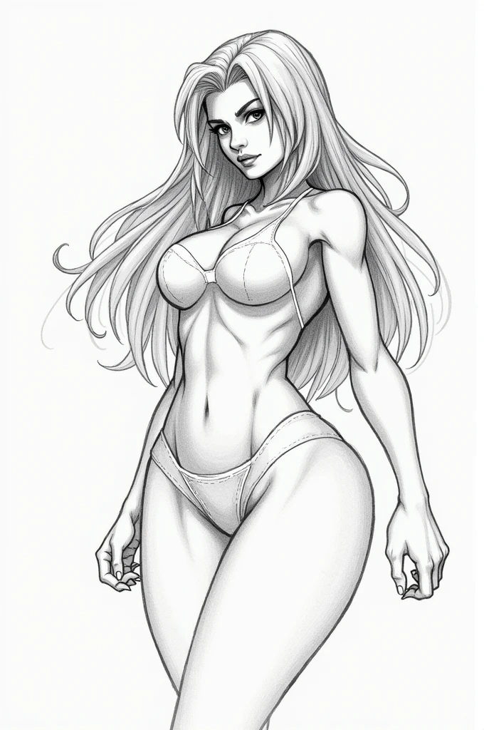 The prompt for Stable Diffusion:
(,artistic),(figurative,line drawing,sketch),(detailed,highly detailed) female figure,(beautiful,graceful) pose,expressive body language,(soft,subtle) lighting,subtle colors,(fine art,painting),(realistic,photorealistic) style.