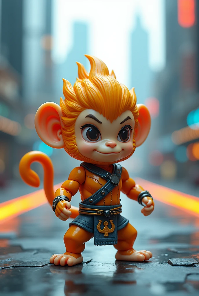 Art toy, man, Wukong, modern, modern, future world, cute
