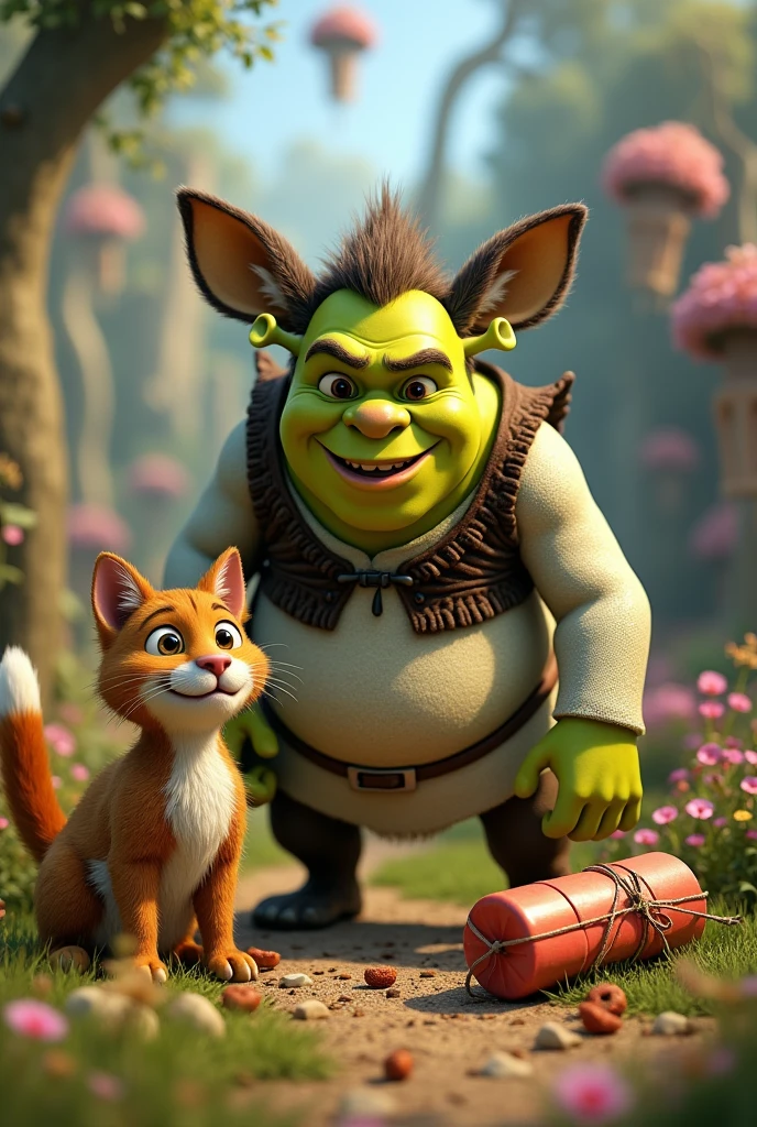 Shrek wolf cookie cat dynamite