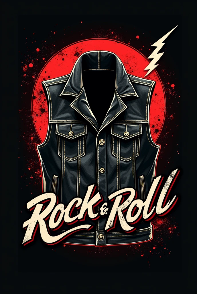 (text logo: ROCK & ROLL: 1), Skull playing guitar t-shirt design, flat colors, (black background), <lora:Harrlogos_v1.1:1> <lora:last:1>