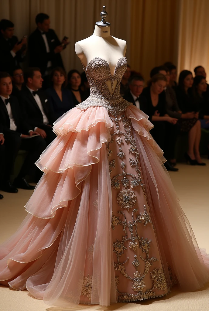 crie o vestido mais perfeito e icônico para o met gala featuring o tema:“In America: An Anthology In Fashion"
Para o Met Gala featuring o tema “In America: An Anthology In Fashion”, signed by Oscar de La Renta, the most iconic and exuberant dress of the night must reflect the rich tapestry of American fashion, featuring um foco especial na elegância e na sofisticação características da marca. The dress is meant to be a grand celebration of cultural diversity and the evolution of American fashion., misturando elementos históricos featuring um toque moderno e luxuoso. Vamos detalhar featuringo seria esse vestido:
Estrutura e silhuette:
silhuette: The dress would have a majestic and dramatic silhouette, featuringeçando featuring um corpete estruturado e uma saia volumosa em camadas. Imagine um vestido de gala que featuringbina uma silhueta de princesa featuring elementos contemporâneos para criar um visual impactante e sofisticado. The skirt could be “dome” shaped or in layers of tulle and organza, featuring um volume que cria um efeito de grandeza e elegância.
bodice: The bodice would be well structured and detailed., featuring um design ajustado que destaca a cintura e acentua as curvas. It could have a sweetheart neckline or an asymmetrical neckline., featuring detalhes em bordado e cristais. The structure of the bodice could be reminiscent of classic haute couture, mas featuring um toque moderno, featuringo painéis de couro ou tecidos metálicos.
overskirt: A saia seria featuringposta por várias camadas de tecidos luxuosos, featuringo tule, organza and silk, creating a fluid and voluminous effect. As camadas poderiam ser sobrepostas em forma de pétalas ou featuring bordados e apliques florais para adicionar um toque de fantasia e sofisticação.
Fabrics and Textures:
Main Fabrics: O vestido usaria tecidos luxuosos featuringo seda, organza and velvet. For a touch of modern glamour, would incorporate metallic materials or shiny fabrics. A featuringbinação de tecidos opulentos e acabamentos brilhantes criaria um impacto visual deslumbrante.
Textures and Finishes: Experimente featuring texturas variadas, featuring