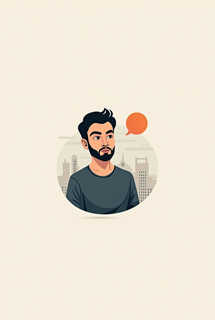 I want to have a logo for my YouTube channel in the name of "Thinking Time with Muhammad Muneeb"
