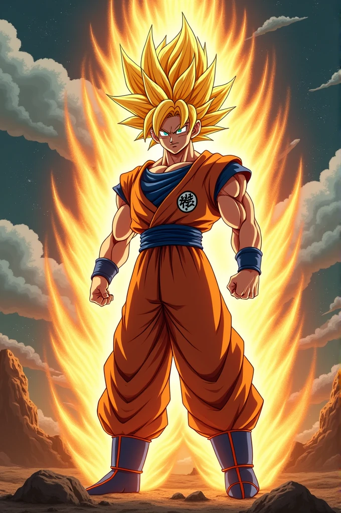 Goku super saiyan supreme photo in 4k