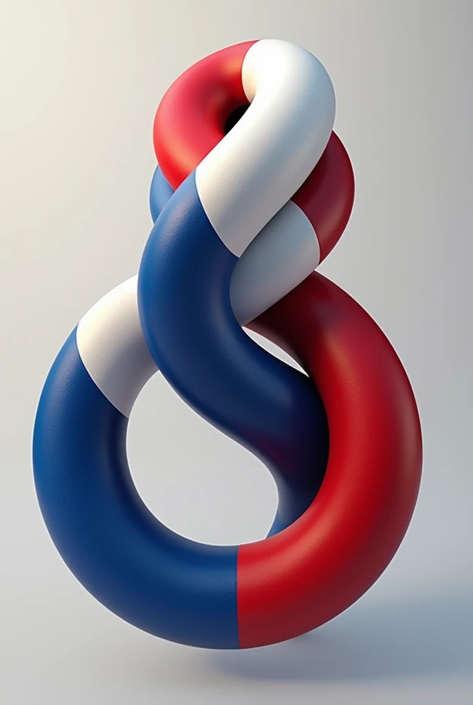 "The two flags of Panama and Costa Rica united with the same flags spread across the box. The left side of the knot should show the flag of Panama, while the right half features the flag of Costa Rica. The two flags should be gently fused in the center with a knot. , symbolizing unity and friendship. The background should be simple and neutral to keep the focus on the knot. "