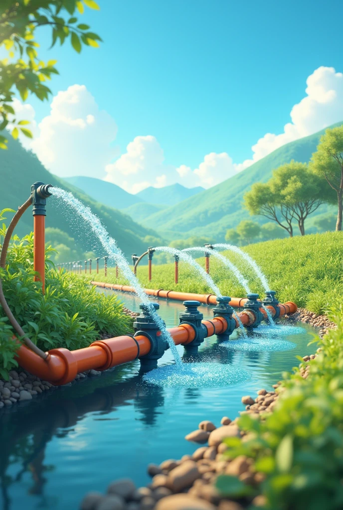 animated image of irrigation system 