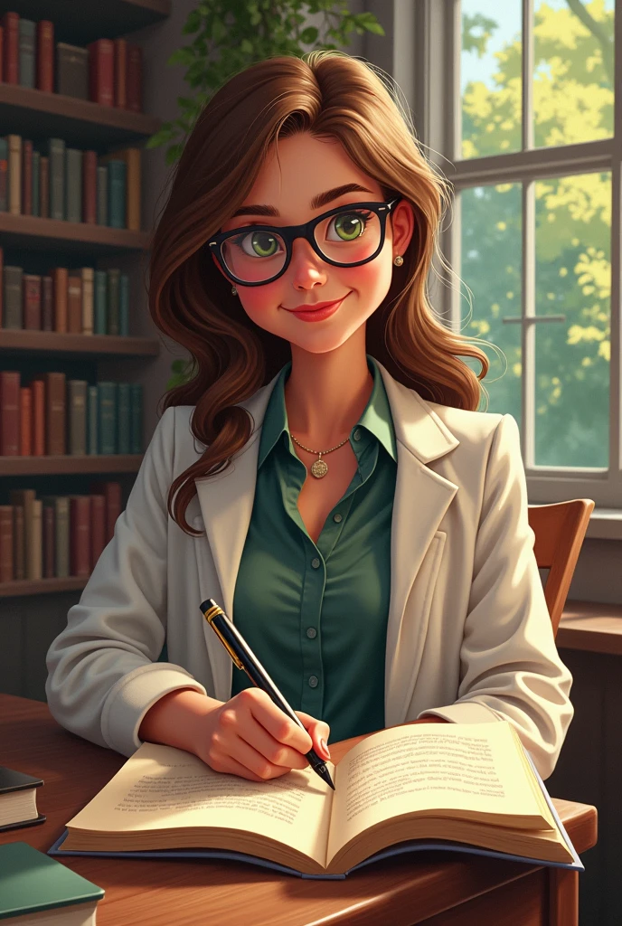 Aesthetic Poster to Welcome freshers of english major 
