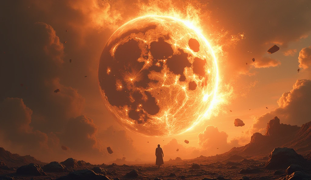 When the moon destroys the earth