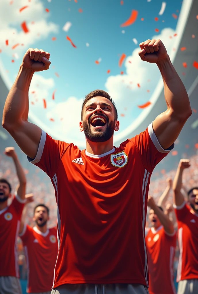 Sport club victory if it were a person