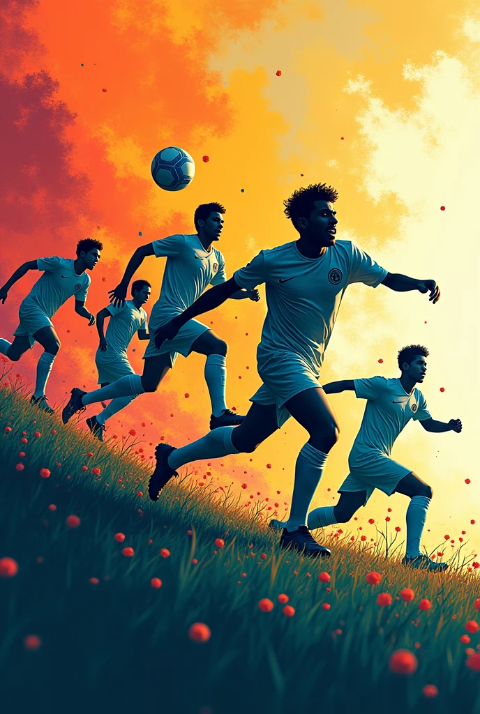 Indian football tournament poster