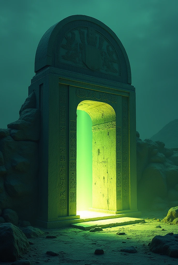 Tomb Glowing with Cesium 