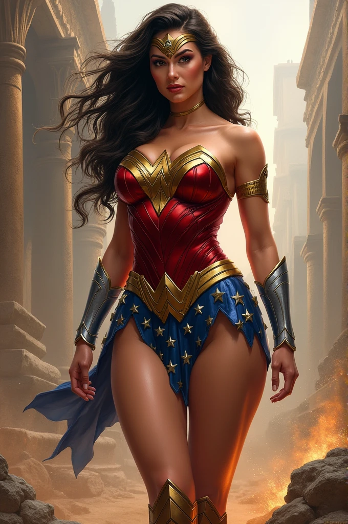 Sexy fat wonder woman