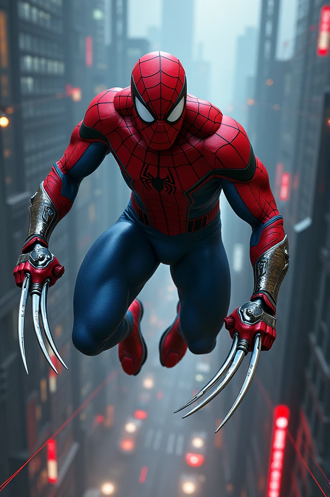Superhero who is a mix of spider man and wolverine