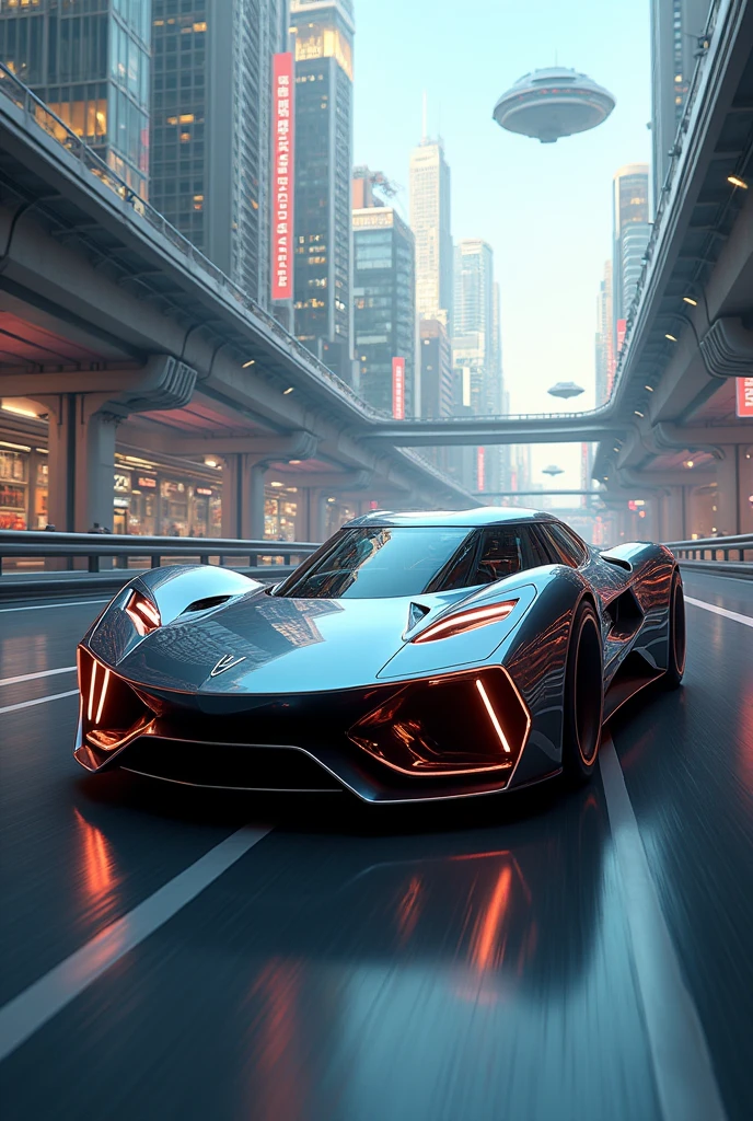 A futurestic car 