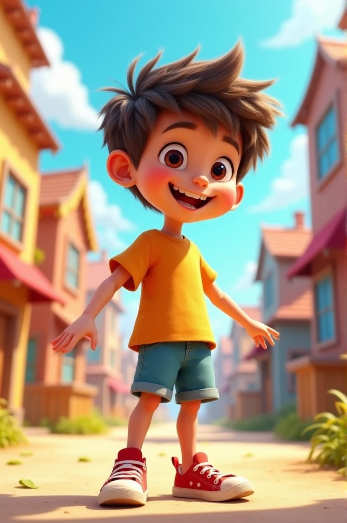 Animate character boy