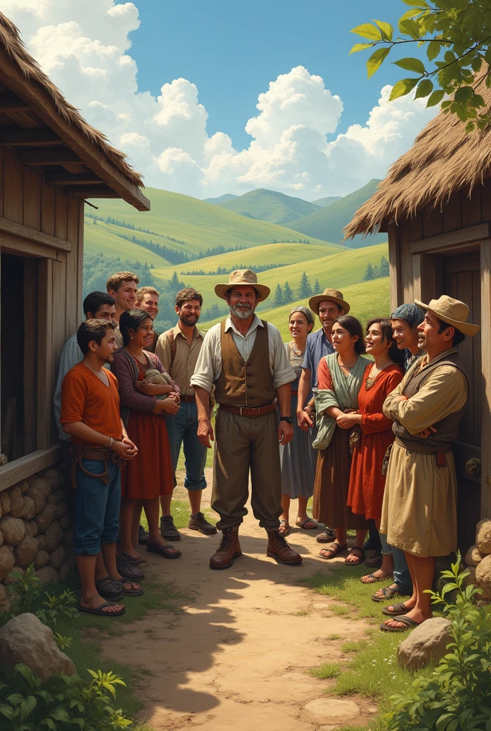 The villagers said, "What luck!" The farmer said, "Maybe