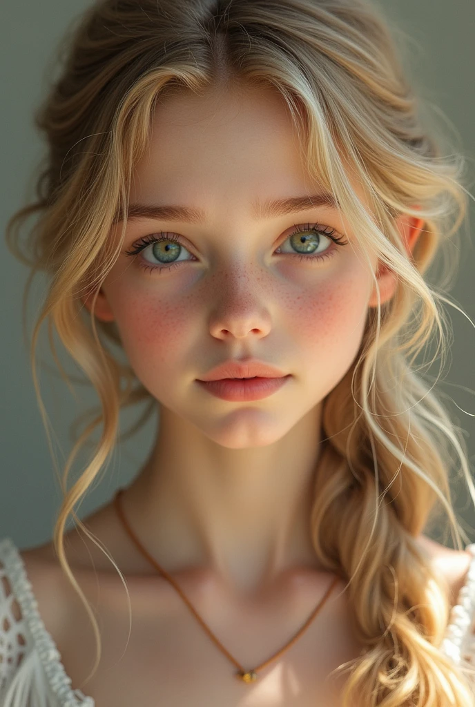 Very pretty blonde girl from real life