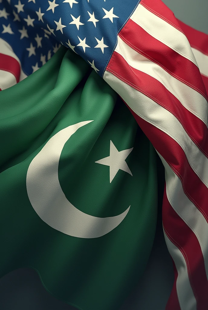 Pakistani flag as slave of America and think independent