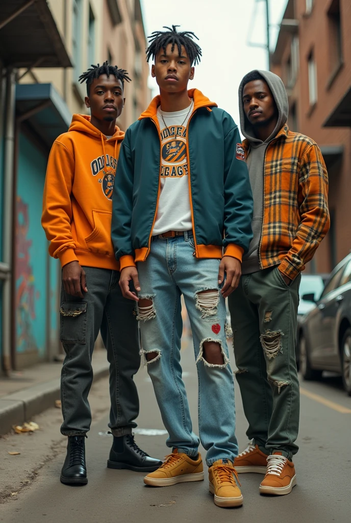 Image publicitaires d'une marque de vêtements vintage streetwear du nom de Old legacy