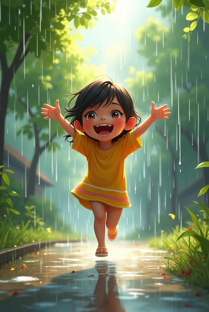 Rainy but happy day
