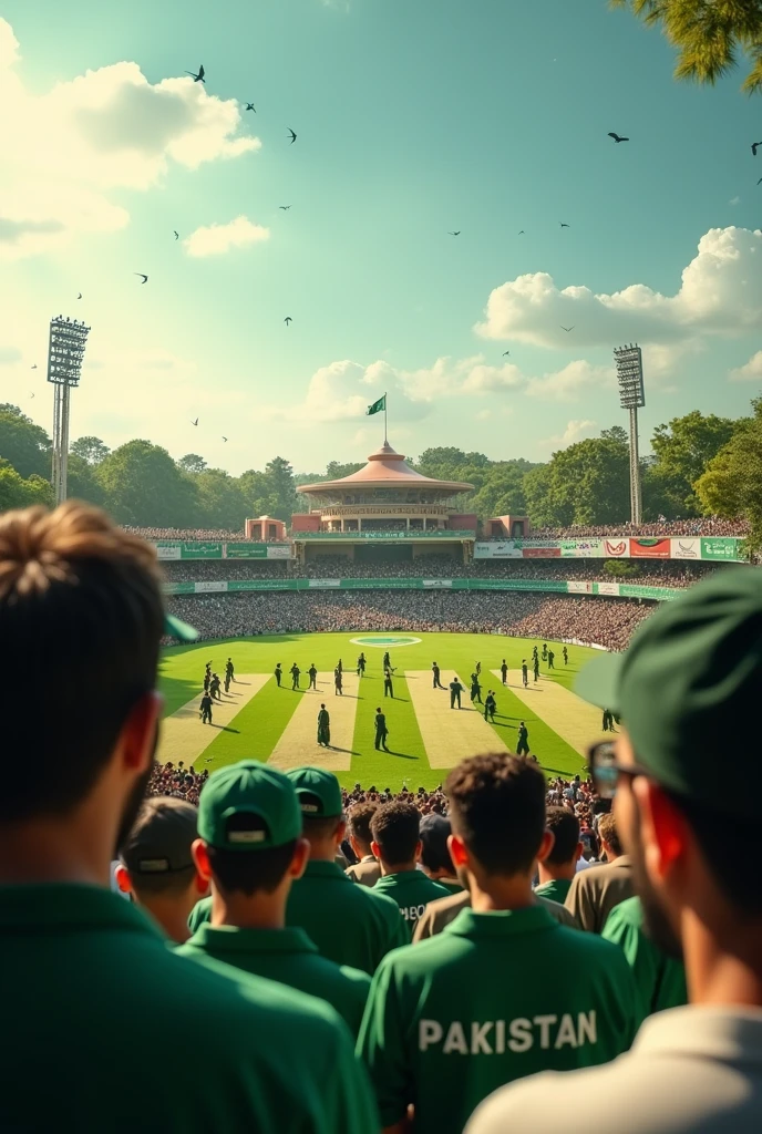 Pakiatan independence day celebrations by raja Cricket Academy
