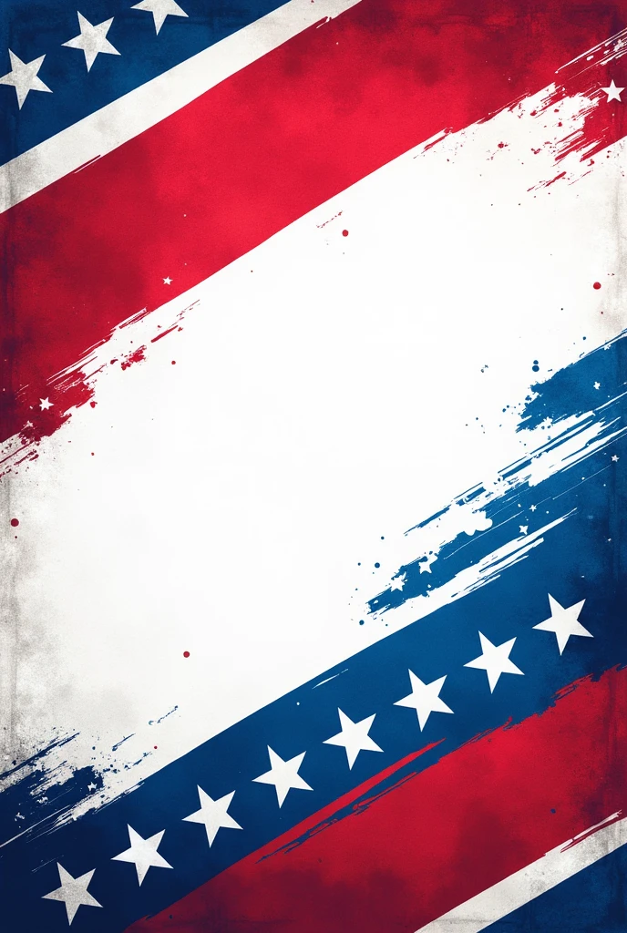 red white and blue background for high school poster for pep rally