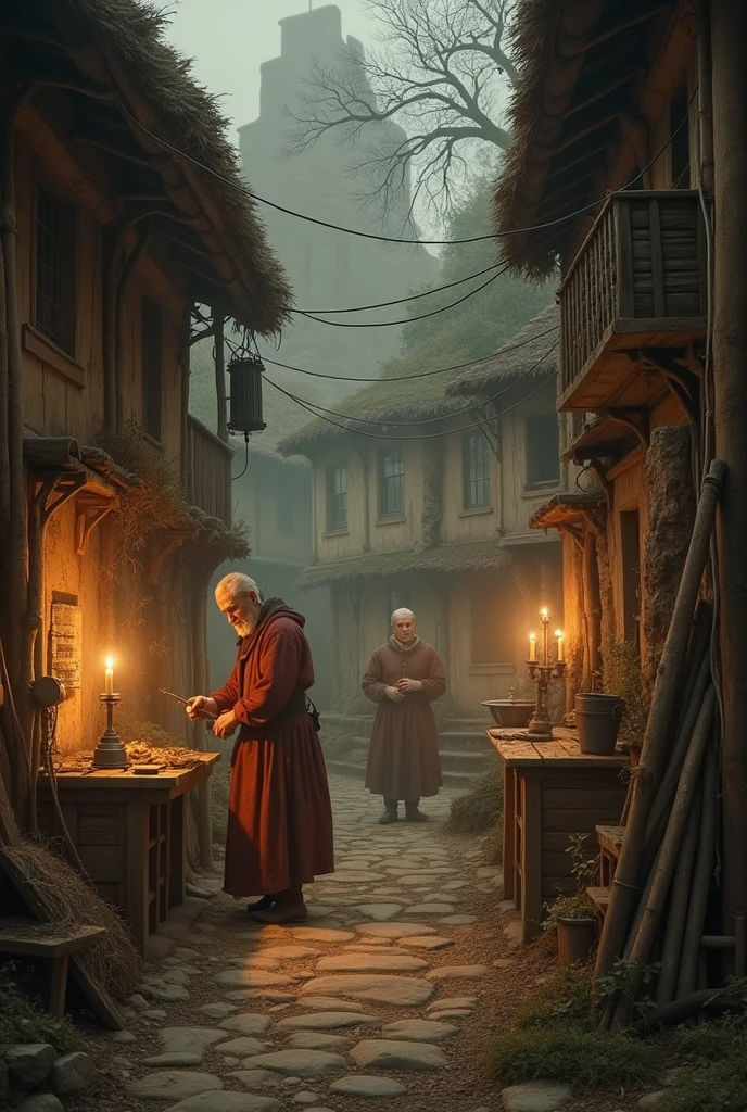 what would the past be like if there was no electricity