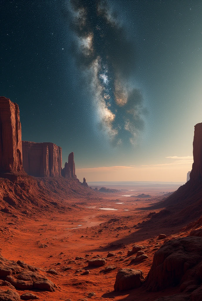 space photos of mars and srars