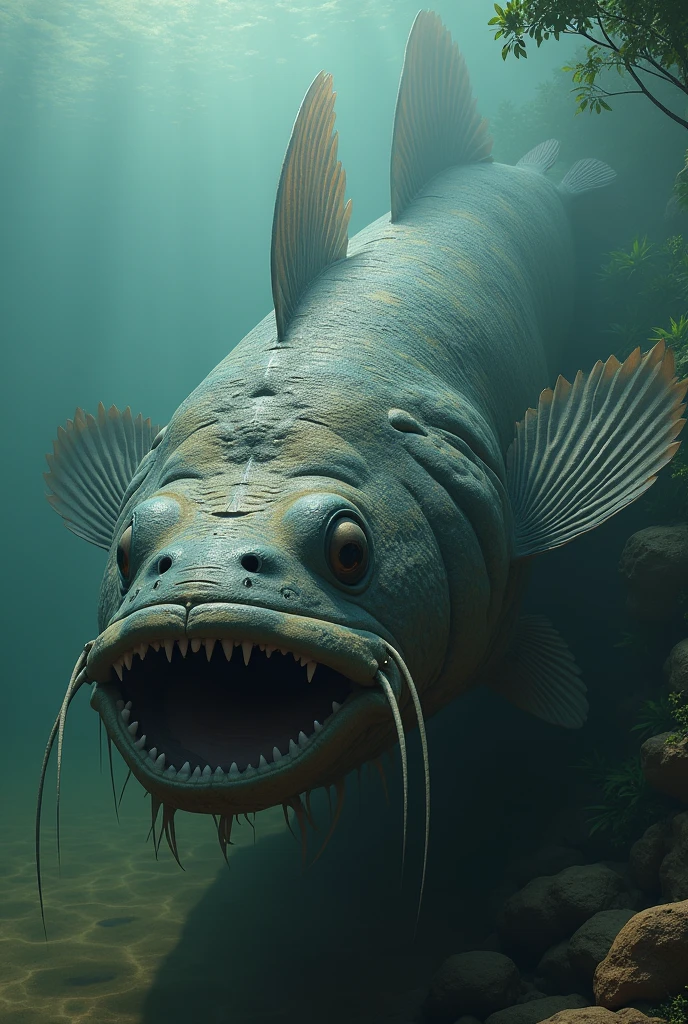 Giant catfish found in India
