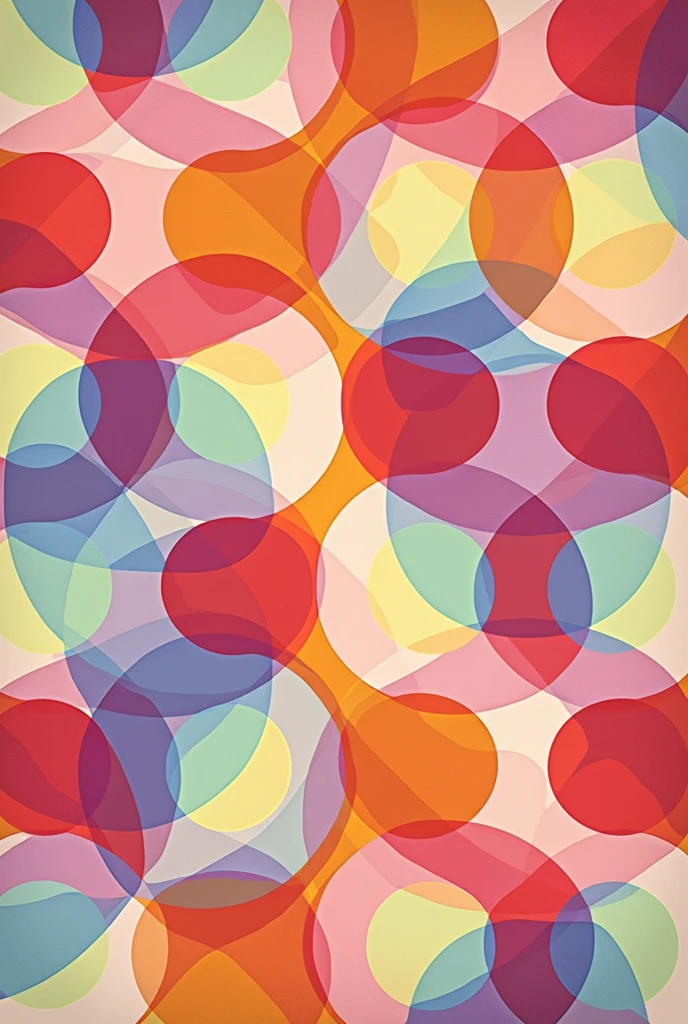 When circles are drawn pn top pf each other, they form awesome patterns.. Dram a coloful image of one of the best awesome patterns formed. Make it simple 2d