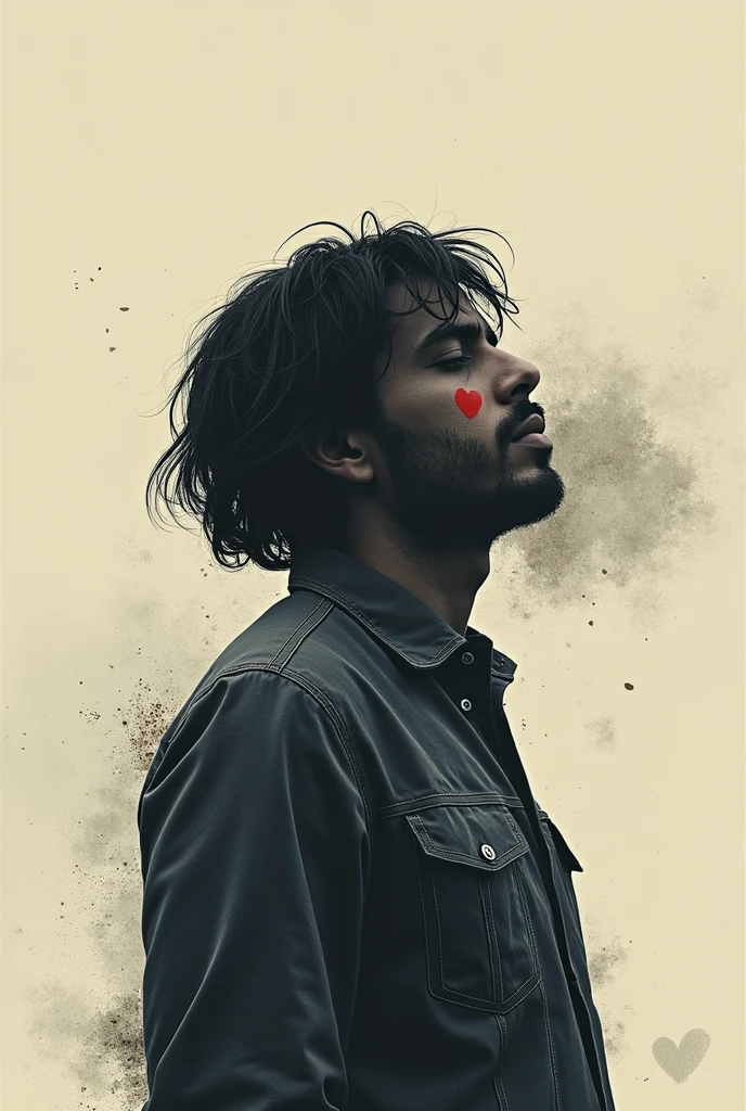 Simple graphic piece about the consequences of alcohol, Figure, background and design fundamentals