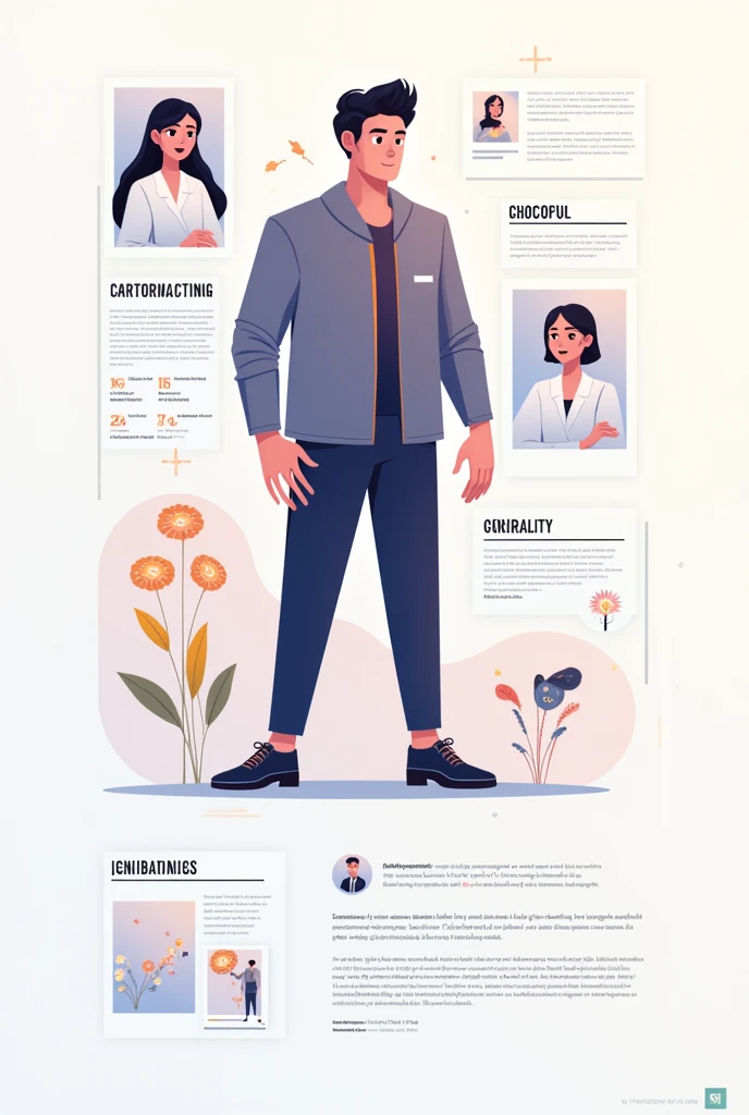Create an image that says personal profile 