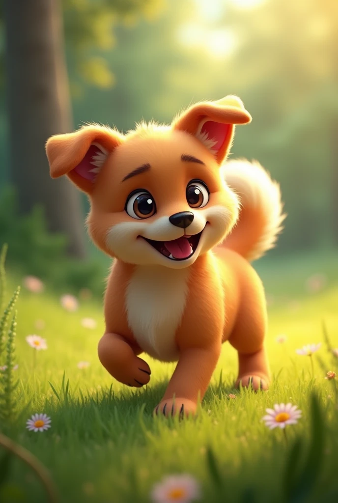 a dog