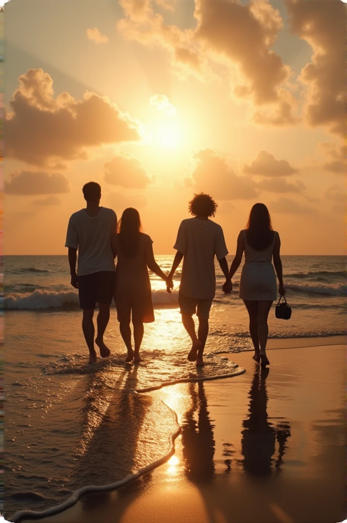 Friends who decided to travel but needed to learn English **1. Reflection on the experience:**
   - After a week full of adventures, The friends realized how much they had grown together.
   - They shared their favorite moments and how the trip strengthened their friendship.
