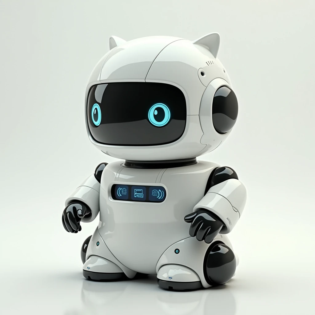 Cute style,Technology,Feline-like,product picture,Three cabinets are set up at the body,