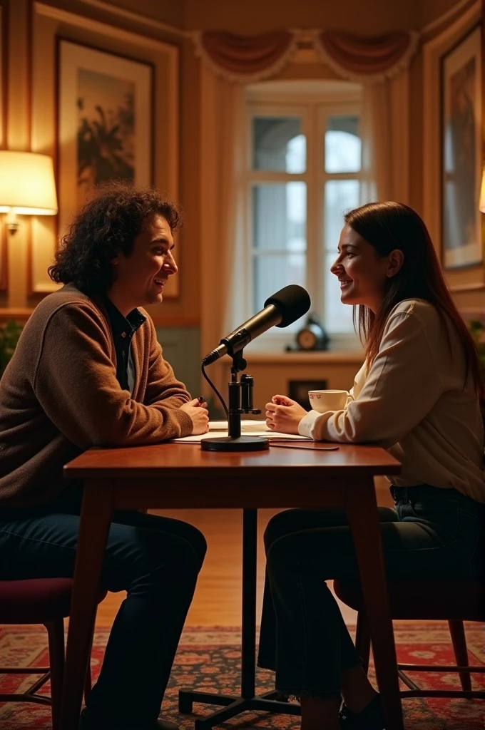 A podcast for two people
