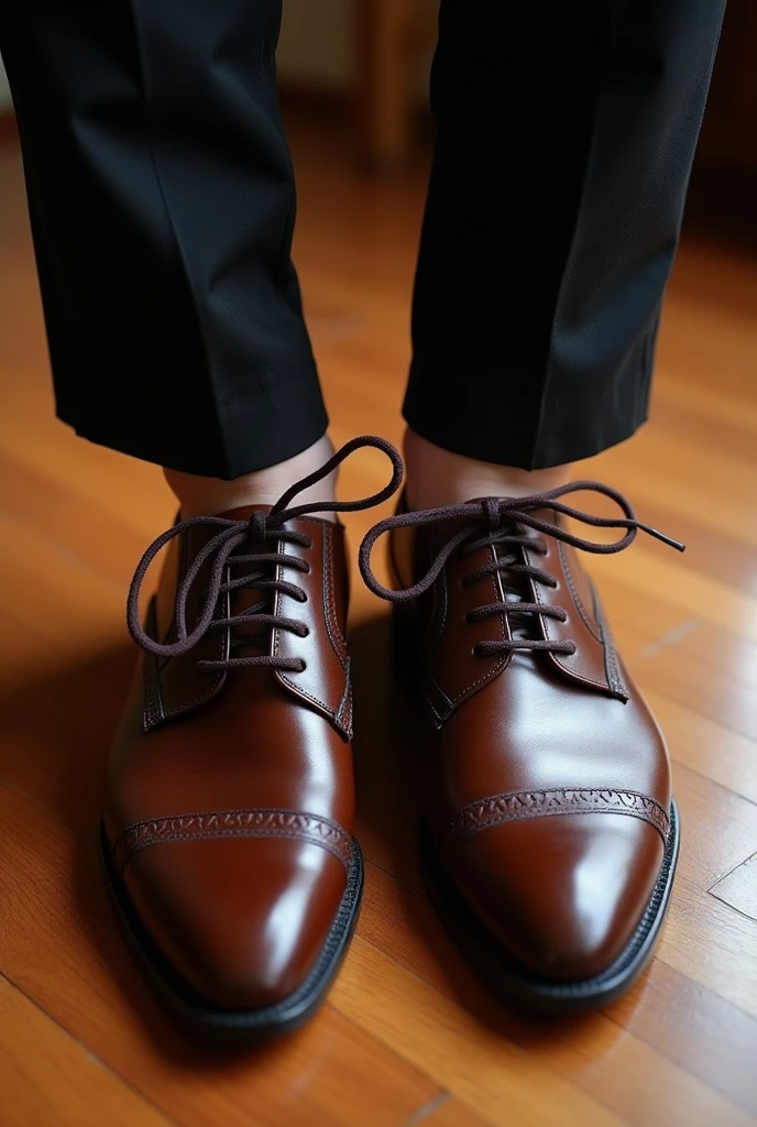 Shoes that are made with ties