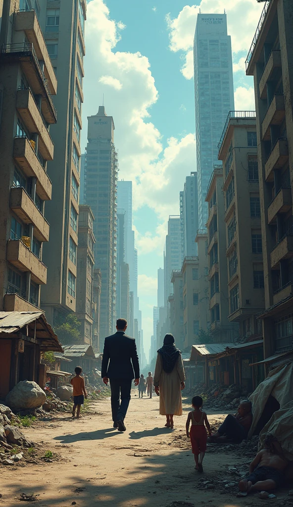 Image on social inequality