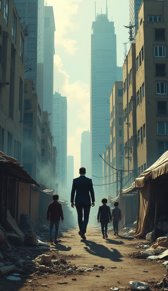 Image on social inequality