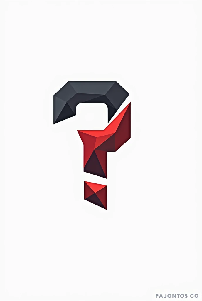 Create a Swiss-format logo for a football team called Indecisos FC, which wears white, Maybe you could include a question mark or something like that.