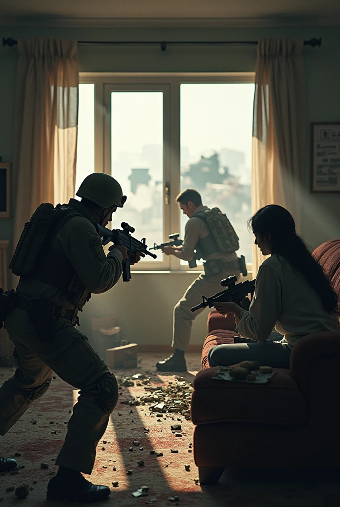 War in the living room 