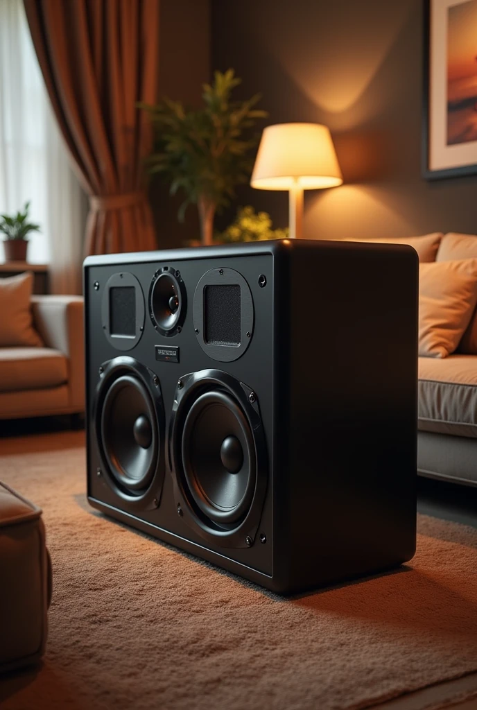Bass box in the living room