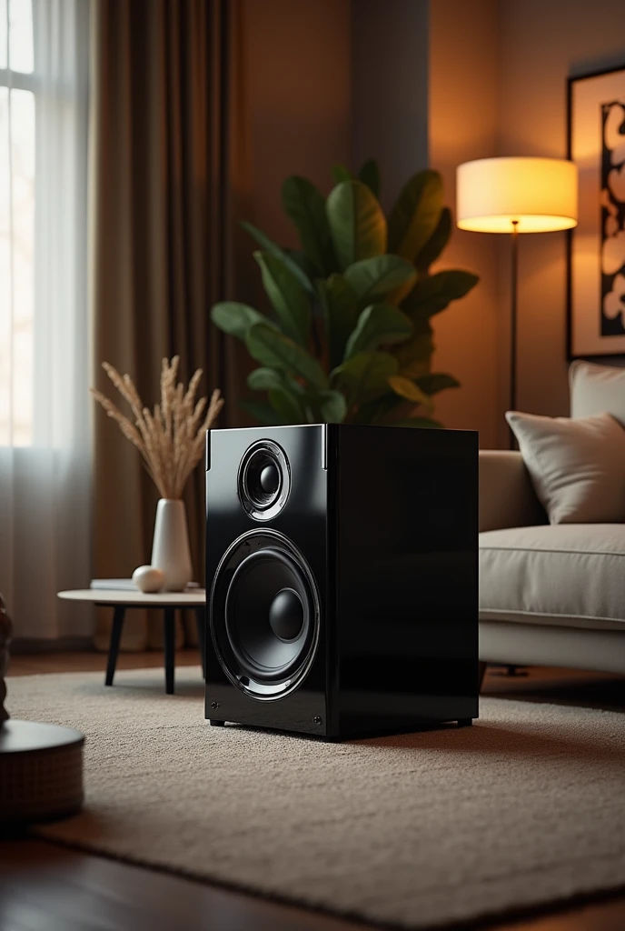 Bass box in the living room
