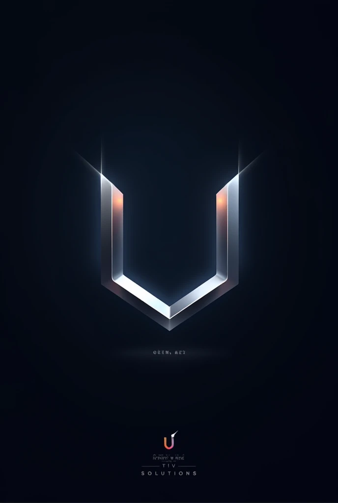 I have a television and streaming company called ultra tv solutions, create a logo for me, mysterious, Anki, innovative impactful,use all possibilities